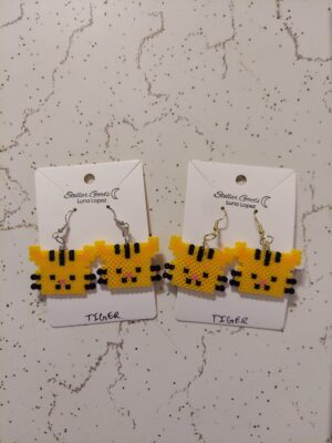 Tiger Earrings