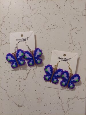 Blue Butterflies Earrings