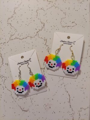 Clown Earrings