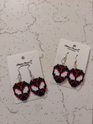 Miles Morales Spiderman Earrings