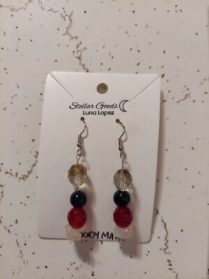 Bloody Mary Earrings OOAK