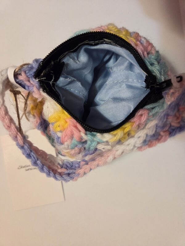 Star Multicolor Coin Purse OOAK - Image 2