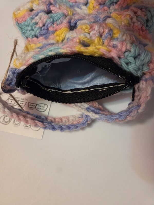 Star Multicolor Coin Purse OOAK - Image 3
