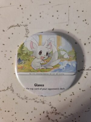 Minccino Pokemon Pin 58mm - Waterproof