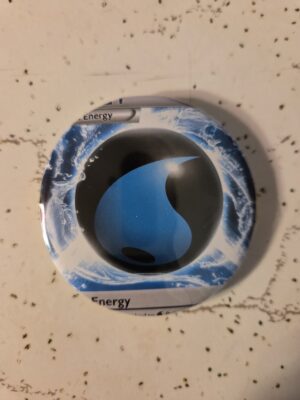Splash Energy Pokemon Pin 58mm - Waterproof