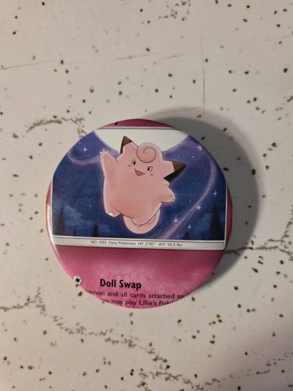 Clefairy Pokemon Pin 58mm - Raw Card
