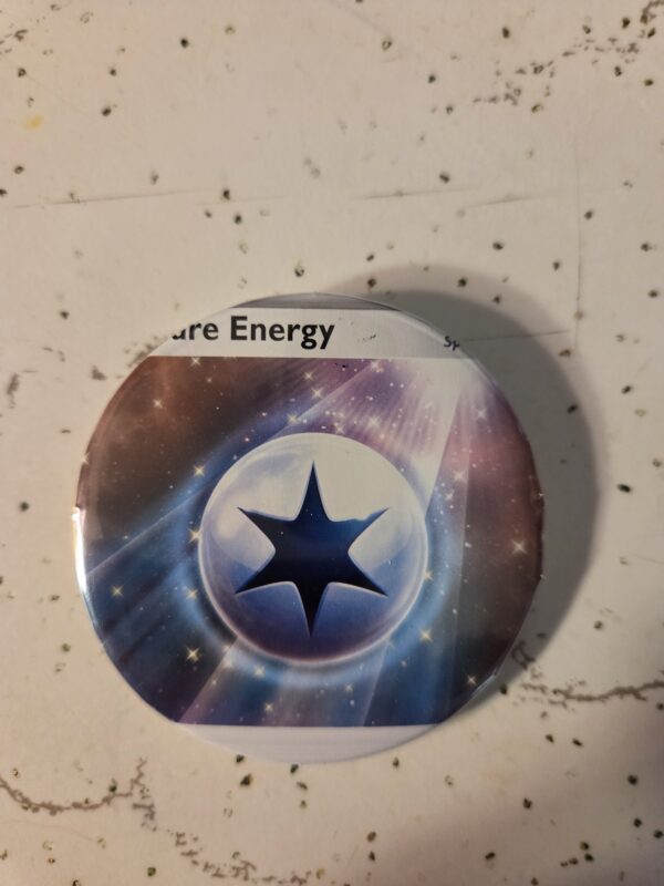 Treasure Energy Pokemon Pin 58mm - Waterproof