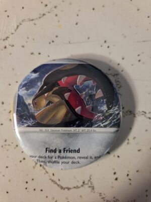 Mawile Pokemon Pin 58mm - Waterproof