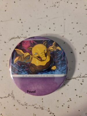 Drowzee Pokemon Pin 58mm - Waterproof