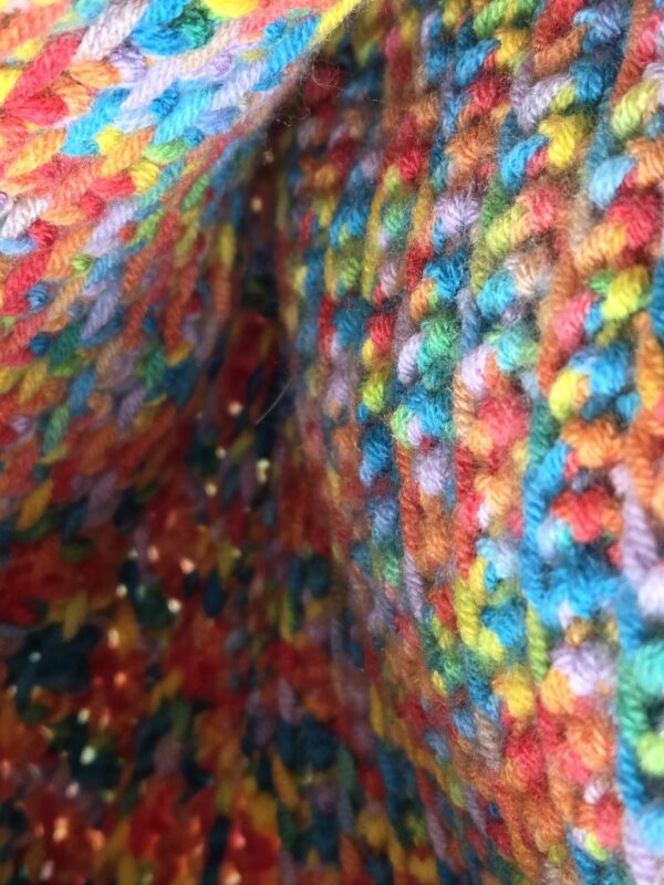 Rainbow Brushed Bag With Twisty Strap - Image 5